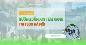 Hướng dẫn xin tem xanh tại TECO
