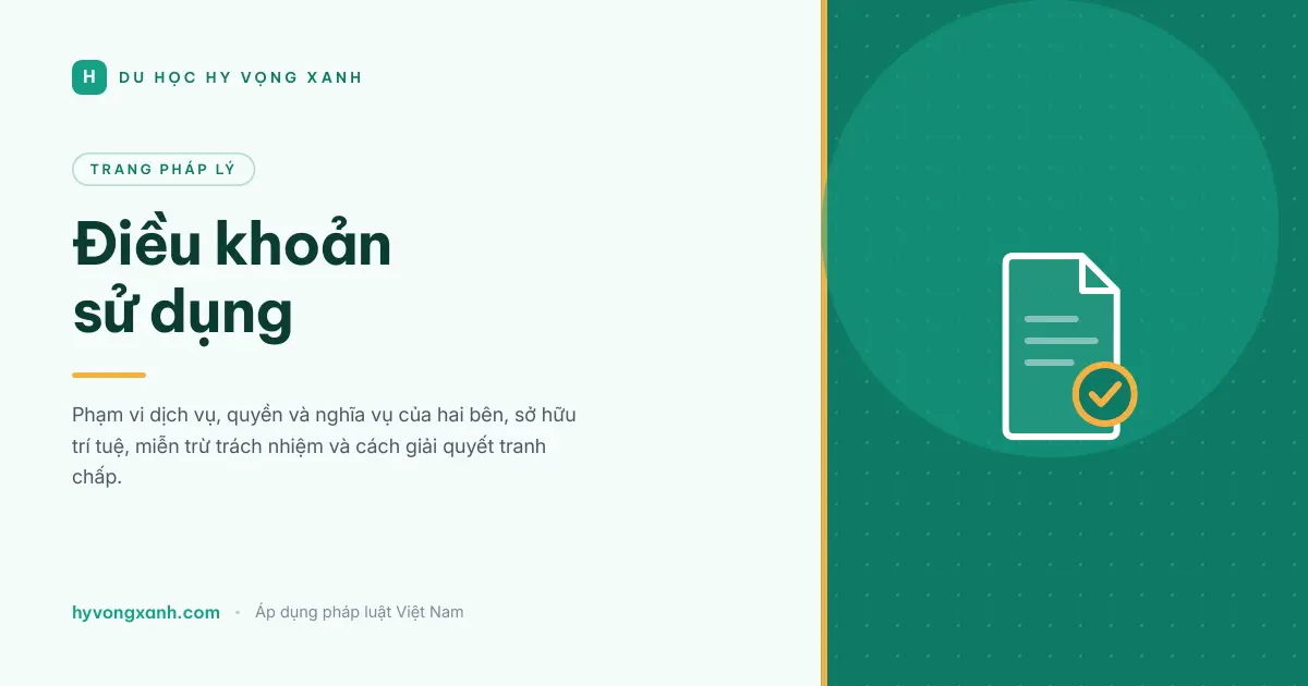 Điều khoản sử dụng