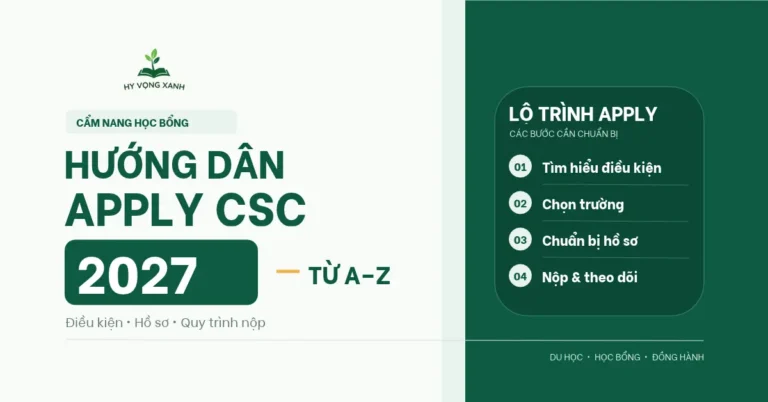 Hướng dẫn apply CSC từ A–Z